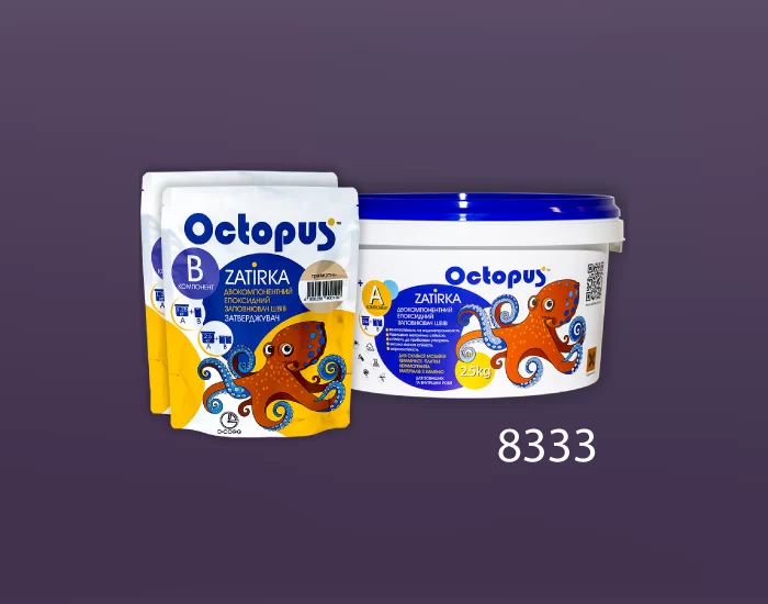 Затирка для плитки Octopus Zatirka 8333 эпоксидная 2,5 кг - изображение 2