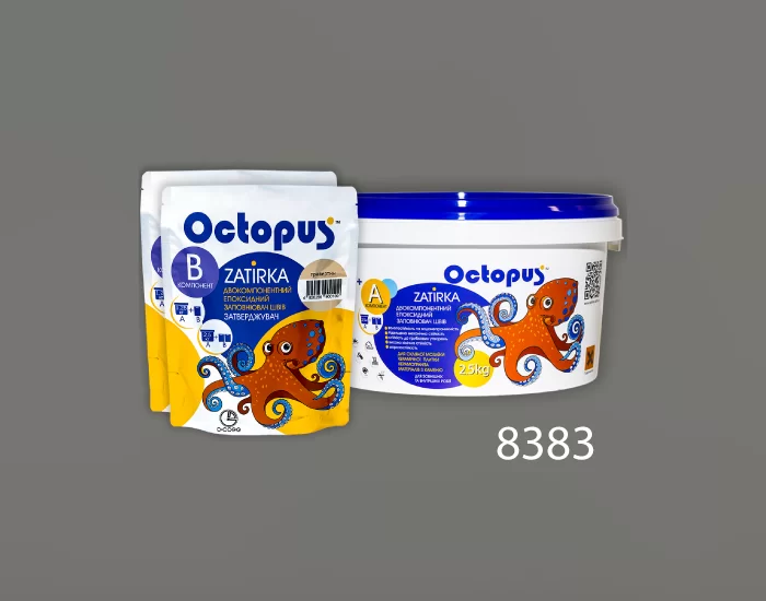 Затирка для плитки и мозаики Octopus Zatirka цвет 8383 эпоксидная 2,5 кг - изображение 2