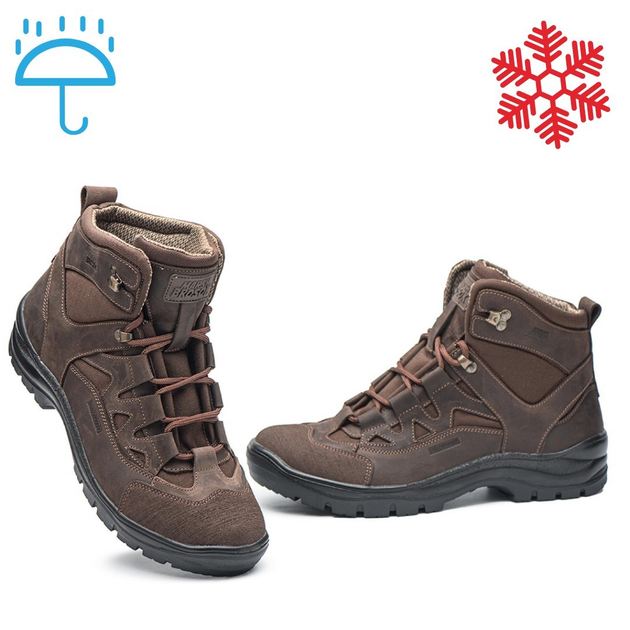 Зимние тактические ботинки Marsh Brosok 44 коричневый 501BR-WI.44 - изображение 1