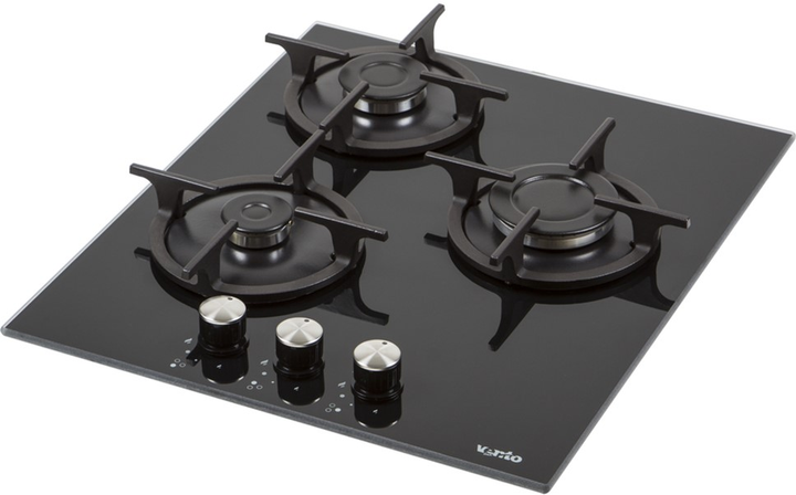 Варильна поверхня газова Ventolux HG430-G3G CS (BK) - зображення 3