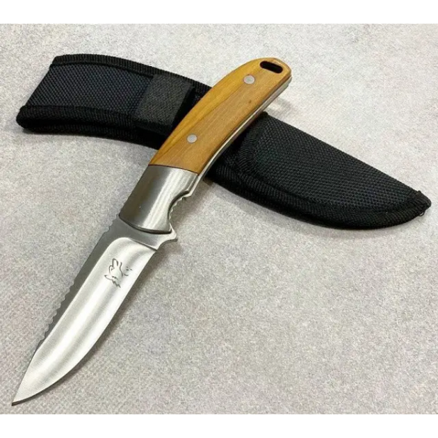 Охотничий туристический нож 21 см CL R29 c фиксированным клинком (S007F000R29SW) - изображение 1