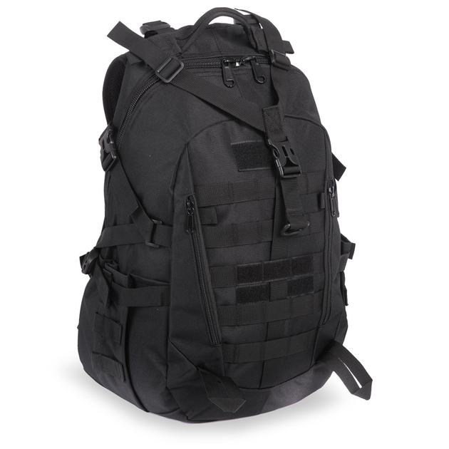 Рюкзак тактический штурмовой SILVER KNIGHT 40 л 9386 черный - изображение 1