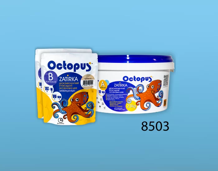 Затирка для плитки Octopus Zatirka 8503 эпоксидная 2,5 кг - изображение 2