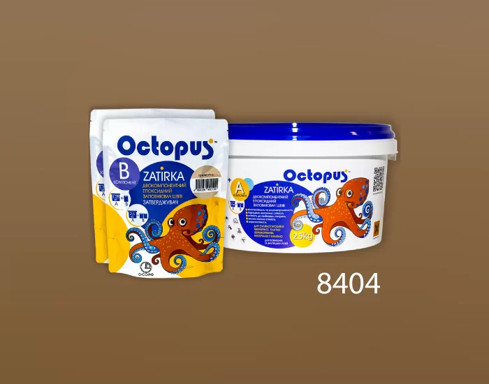 Затирка для плитки и мозаики Octopus Zatirka цвет 8404 эпоксидная 2,5 кг - изображение 2
