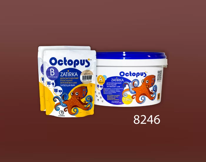 Затирка для плитки Octopus Zatirka 8246 эпоксидная 2,5 кг - изображение 2