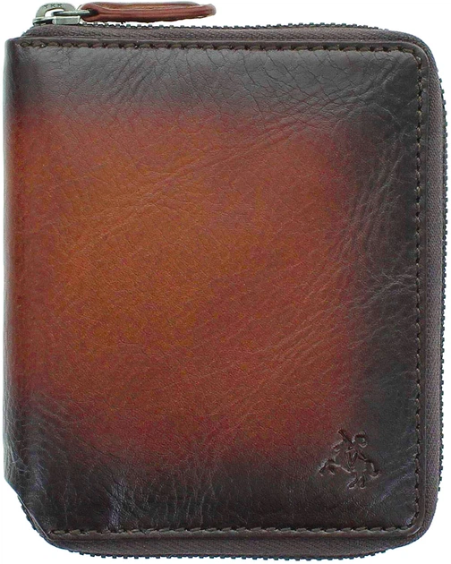 Кошелек мужской кожаный на молнии Visconti AT65 Mondello c RFID Burnish Tan - Фото 2 Кошелек мужской кожаный на молнии Visconti AT65 Mondello c RFID Burnish Tan - изображение 2