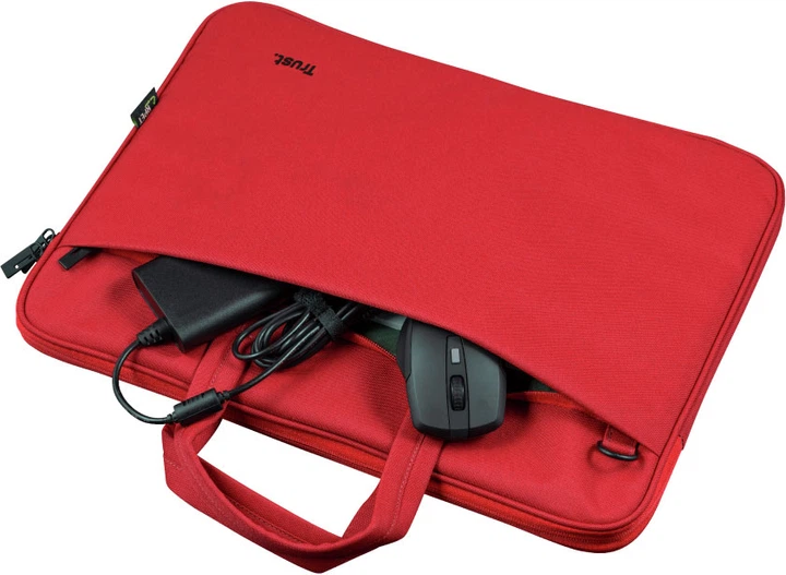 Torba na laptopa Trust Bologna 16" czerwona (TR24449) - obraz 5