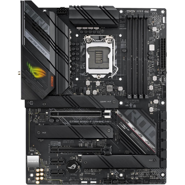 Материнска плата ASUS ROG STRIX B560-F GAMING WIFI (s1200, Intel B560 ...