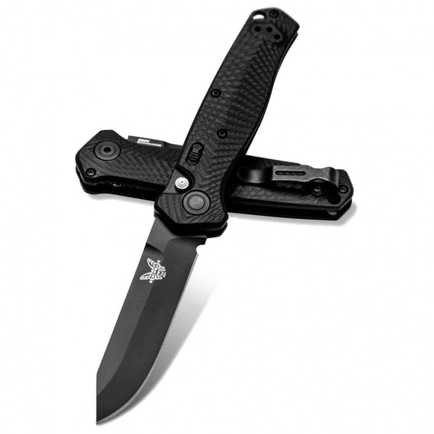 Нож тактический складной Benchmade Mediator 19.7 см (8551BK) - изображение 1