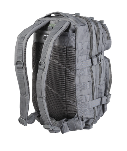 Рюкзак тактичний 20Л Сірий Mil-Tec US ASSAULT PACK SM URBAN GREY (14002008-20) - зображення 2