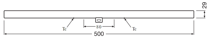 Лампа світлодіодна 4.8W 500mm 220V 470lm 2700K S14d 500х29mm пряма [4058075607156] OSRAM LEDinestra - зображення 2
