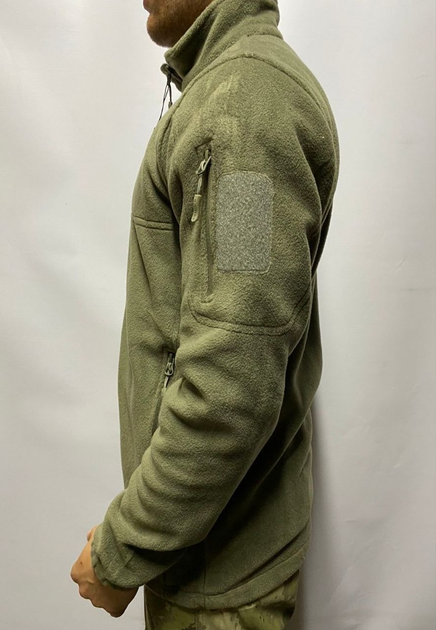 Флисовая кофта мужская, флиска защитная тактическая олива Vogel M - изображение 2