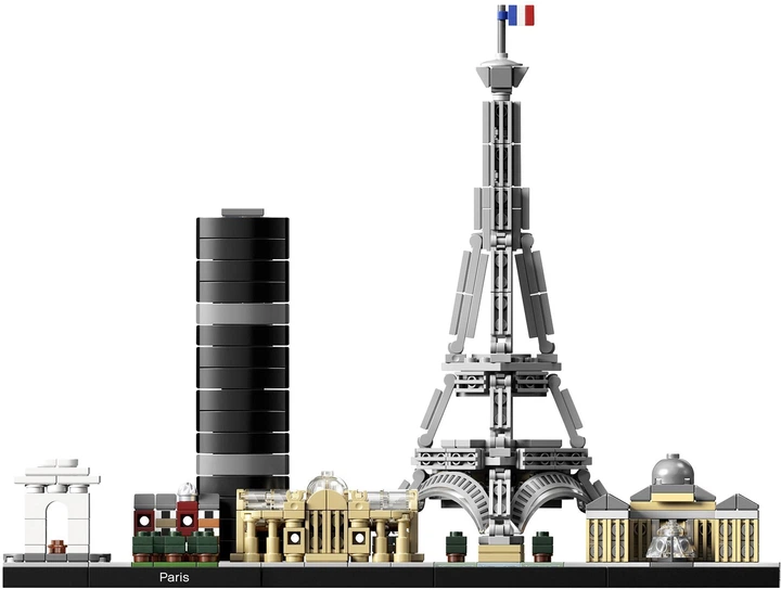 Конструктор LEGO Architecture Париж 649 деталей (21044) - зображення 2