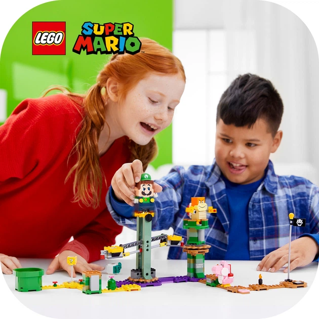 Zestaw klocków LEGO Super Mario Zestaw startowy Przygody z Luigim 280 elementów (71387) - obraz 10