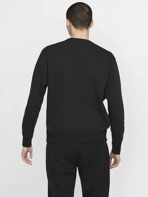 Bluza bez kaptura męska Nike M Nsw Club Crw Bb BV2662-010 L Czarna (193146344555) - obraz 2