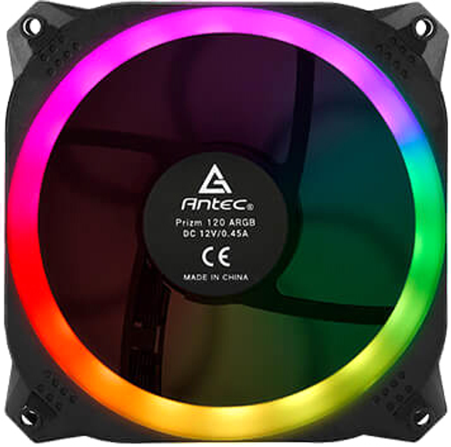 Набор вентиляторов Antec Prizm 120 ARGB 5-Pack (0-761345-77512-0) - изображение 5