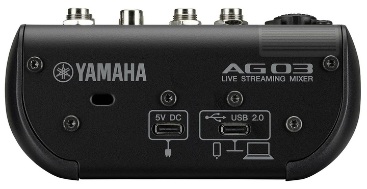 Аудиоинтерфейс YAMAHA AG03MK2 (Black) – фото, отзывы