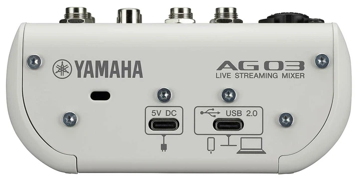 Аудиоинтерфейс YAMAHA AG03MK2 (White) – фото, отзывы