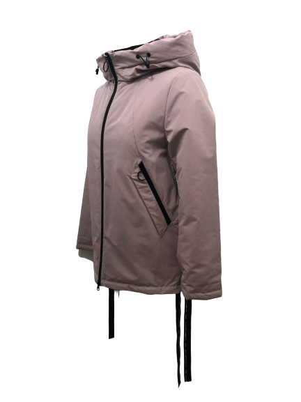 Куртка женская демисезонная TOWMY TM-BK-6032 M Пудра - Фото 2 Куртка женская демисезонная TOWMY TM-BK-6032 M Пудра - изображение 2