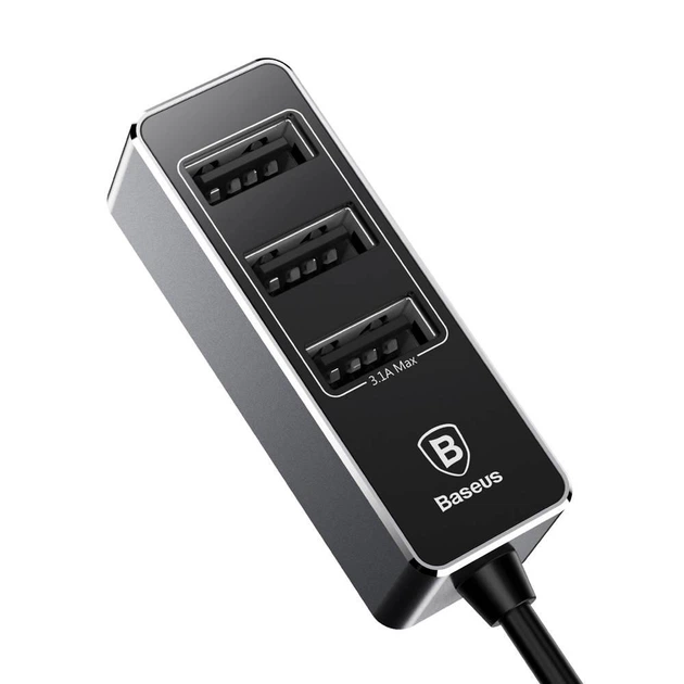 Автомобильное зарядное устройсто на 4 USB выхода BASEUS Enjoy Together Four Interfaces Output (4USB, 5.5A) - изображение 4