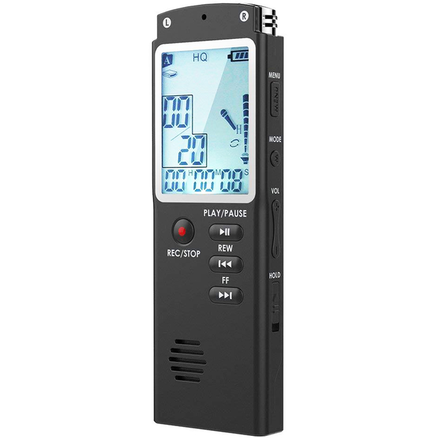 Портативный цифровой диктофон Savetek T-60, VAS, 32 Гб, MP3, стерео ...