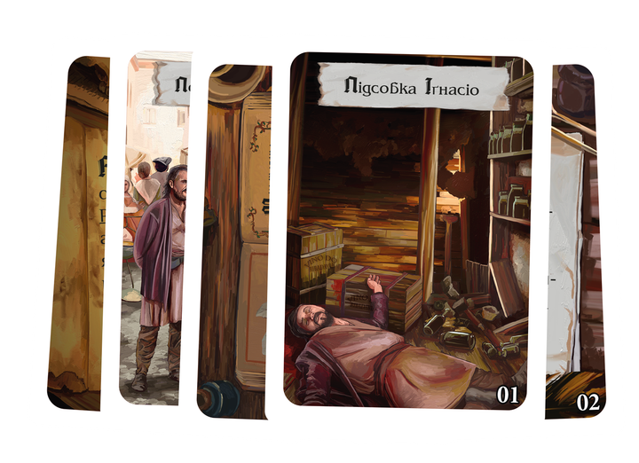Настольная игра Geekach Games Шерлок. Средневековье. 3 в 1. Набор 1 (GKCH085MA) - изображение 7