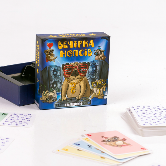 Настольная игра FeelIndigo Вечеринка мопсов (IM16001) - изображение 5