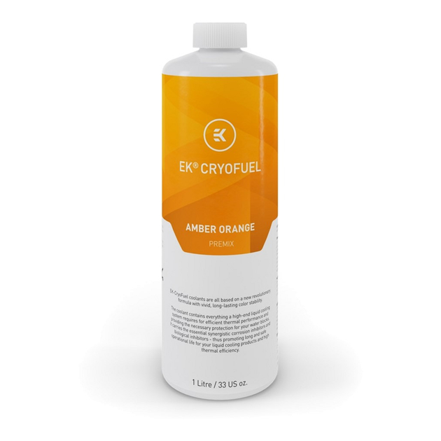 Охлаждающая жидкость Ekwb EK-CryoFuel Amber Orange (Premix 1000mL) (3831109810408) - изображение 1