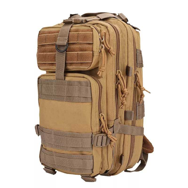 Тактичний Рюкзак Hard-Skin 600D Digital 35л 46 х 28 х 28см Coyote (HS-14-301-TAN) - зображення 1