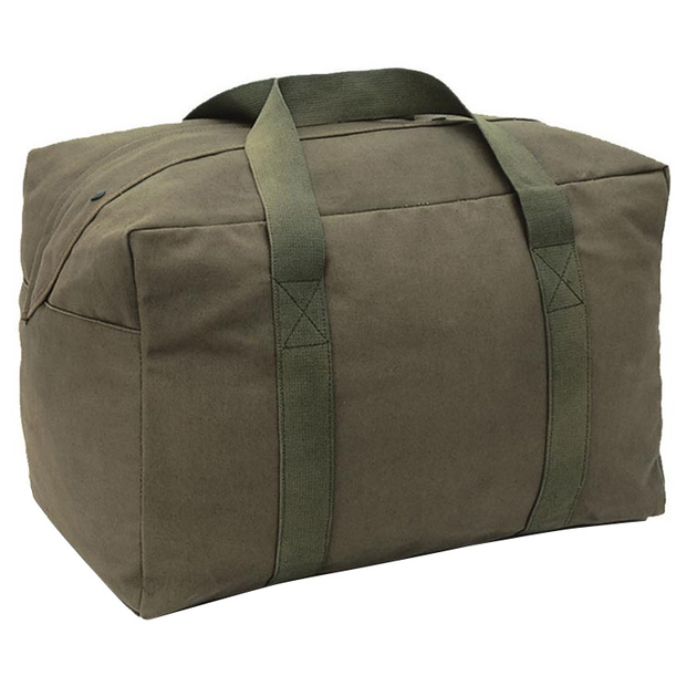 Тактична Сумка Mil-Tec Cotton Parachute Cargo Bag 77л 60 x 35 x 30см Olive (13827001) - зображення 1