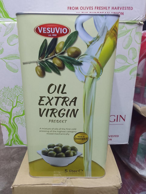 Рослинна олія (мікс) Vesuvio Olio Extra Virgin Product 5 л – купити в ...