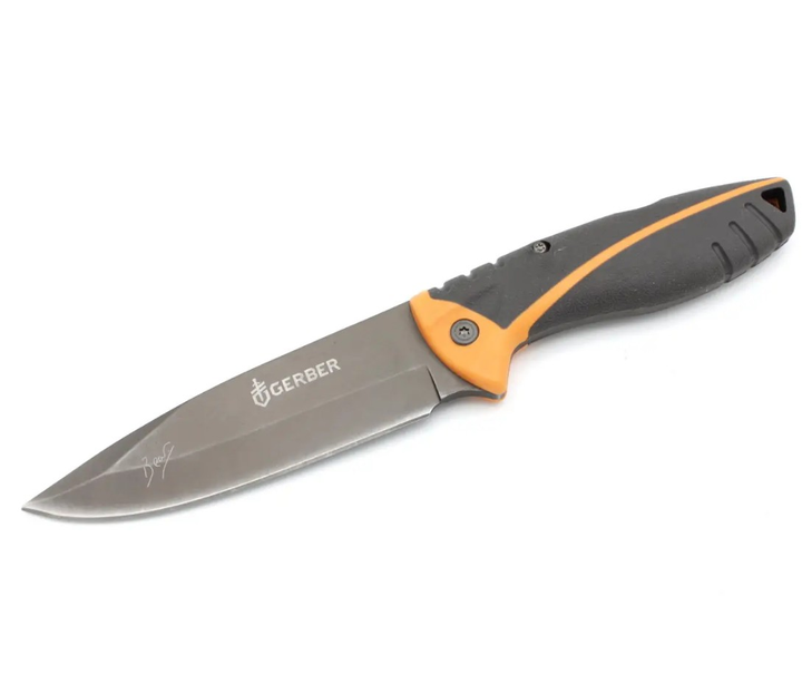 Нож туристический для охоты и рыбалки Gerber Bear Grylls BG1606 24 см в чехле - изображение 2