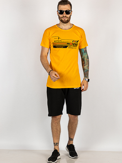 Футболка мужская желтая Time of Style 85F583-5 XXL Желтый – в интернет ...