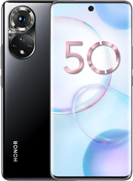 Мобильный телефон Honor 50 8/256GB Global Midnight Black – фото, отзывы ...