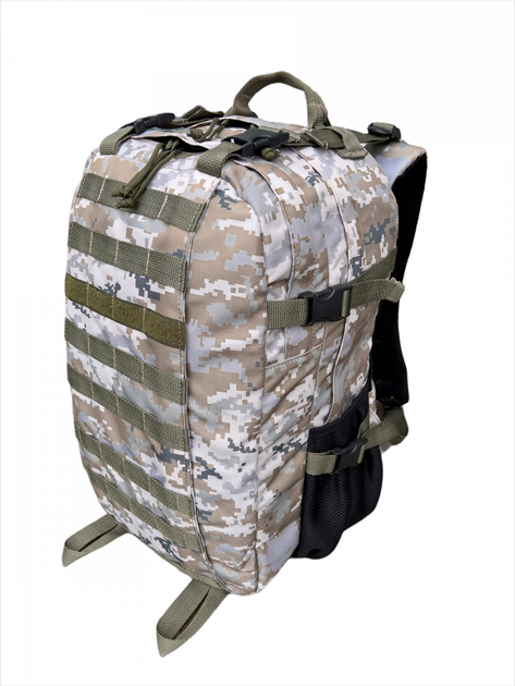 Рюкзак тактичний 45л ЗСУ піксель військовий армійський - зображення 2
