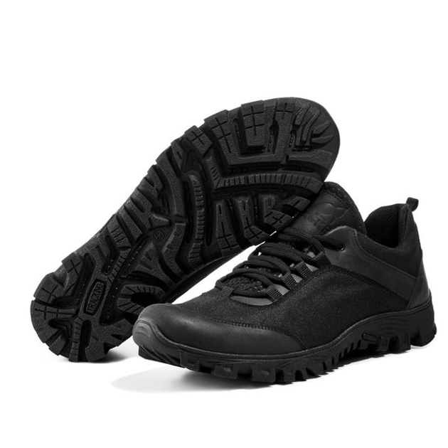 Тактичні кросівки BlackBay чорні на протекторній підошві (SP-BLACK) | 39 (26см) - зображення 1