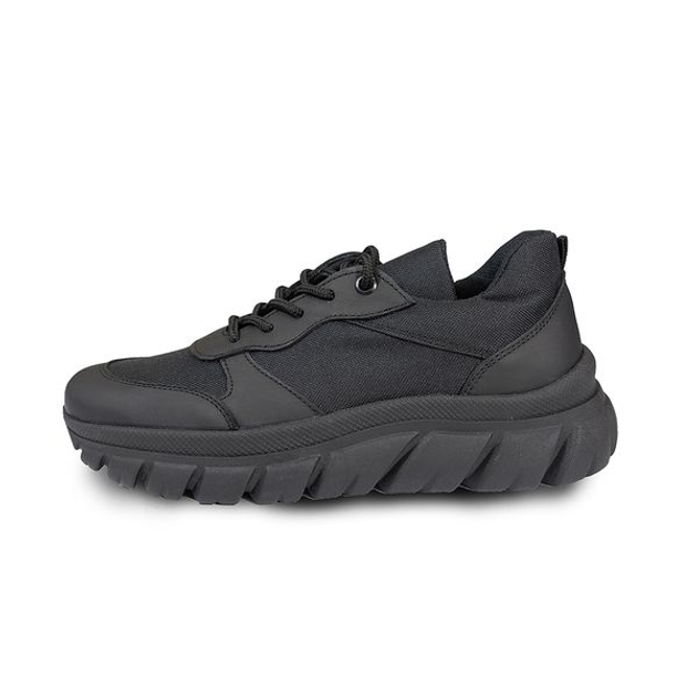 Жіночі тактичні кросівки BlackBay чорні на шнурівці з високою підошвою (SW-BLACK) | 39 (25см) - зображення 2