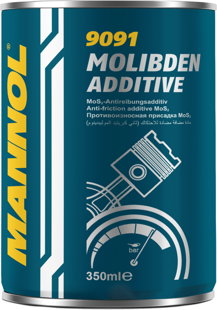 Протизносна присадка Mannol 9091 Molibden Additive 0.35 л (metal ...