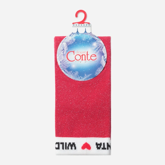 Носки Conte CK New Year 21С-83СП-284 23-25 Красные (4810226659755) - Фото 6 Носки Conte CK New Year 21С-83СП-284 23-25 Красные (4810226659755) - изображение 6