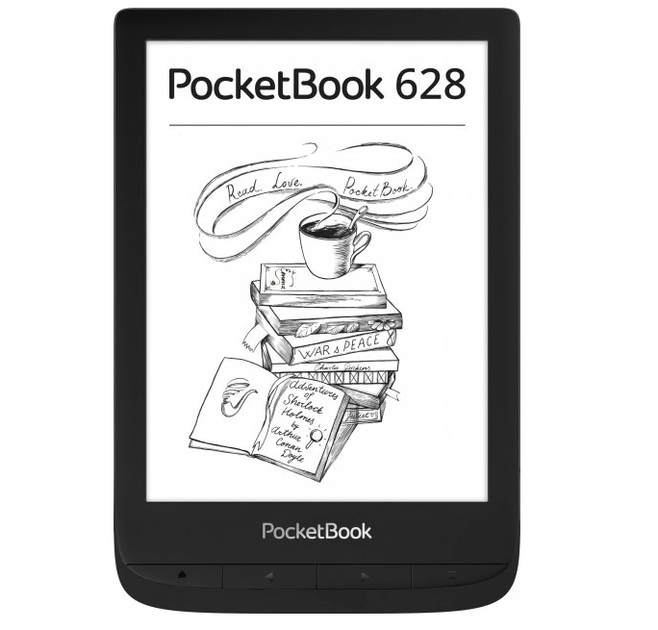 Электронная книга Pocketbook 628 Touch Lux 5 Black - Фото 1 Электронная книга Pocketbook 628 Touch Lux 5 Black - изображение 1
