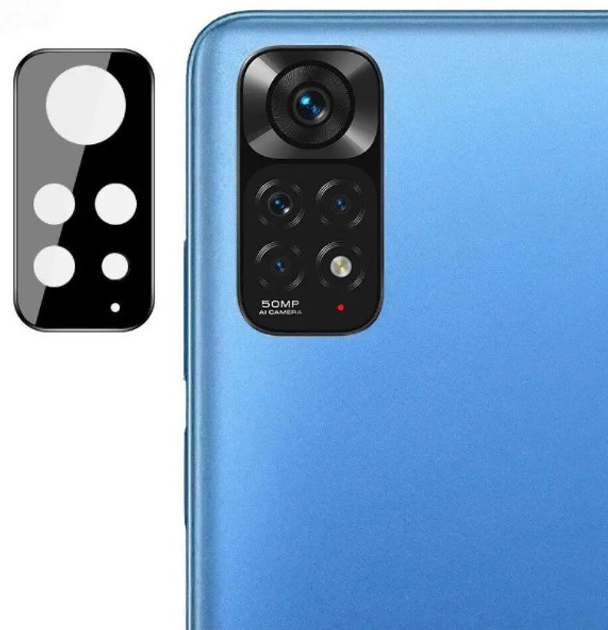 Защитное стекло BeCover для камеры Xiaomi Redmi Note 11 / Note 11S ...