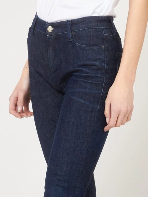 Jeansy slim fit damskie GAS 355652030731-WR50 25 Granatowe (8056775279044) - obraz 3