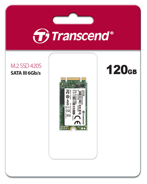Накопичувач Transcend MTS420S 120GB M.2 2242 SATAIII 3D TLC (TS120GMTS420S) bulk - изображение 4