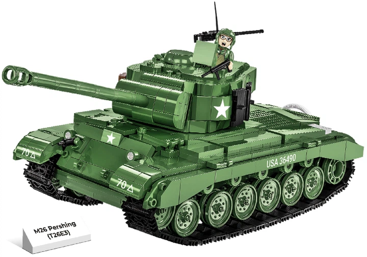 Конструктор Cobi Танк M26 Першинг 1:28 904 деталі (COBI-2564) - зображення 8