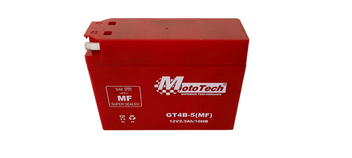 Аккумулятор 2,3A 12V YAMAHA/SUZUKI (GT4B-5) Mototech – фото, отзывы ...