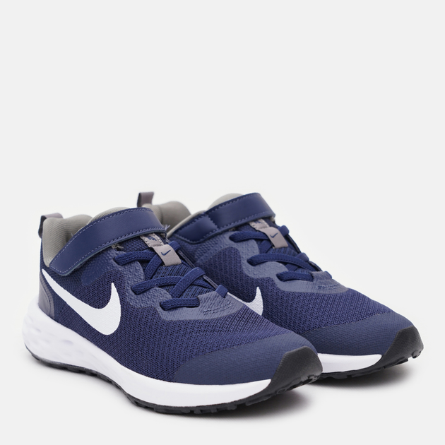 Детские кроссовки для мальчика Nike Revolution 6 Nn (PSV) DD1095-400 12 ...