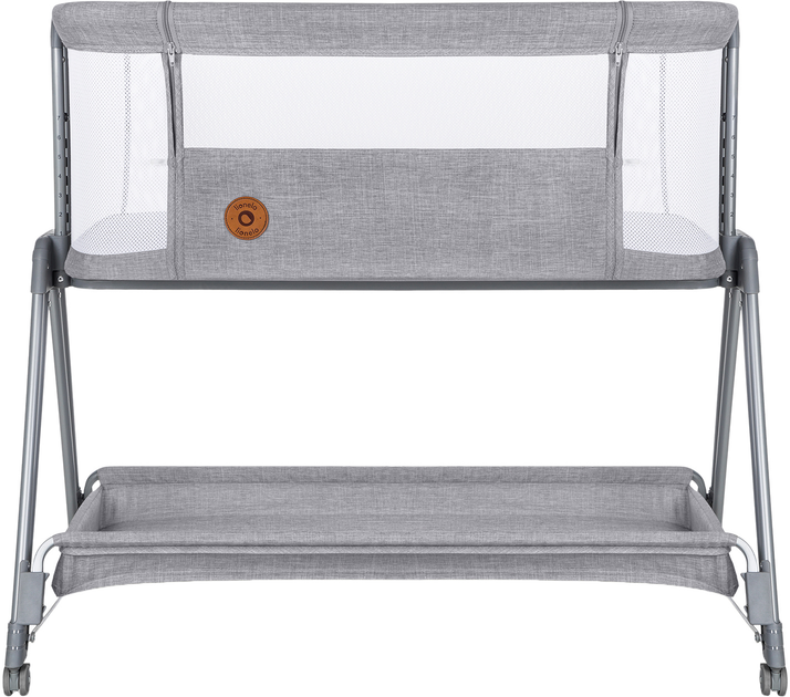 Ліжко приставне Lionelo Luna Grey Concrete (LO-LUNA GREY CONCRETE) - зображення 1