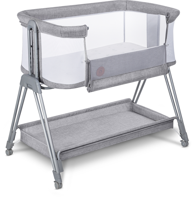 Ліжко приставне Lionelo Luna Grey Concrete (LO-LUNA GREY CONCRETE) - зображення 9