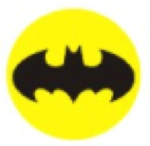 Захисні ковпачки на ніпеля BATMAN (Бетмен) CountryMan 4 шт Жовтий фон Хром - зображення 2