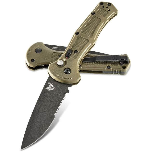 Ніж Benchmade Claymore Auto 9070SBK-1 - зображення 2